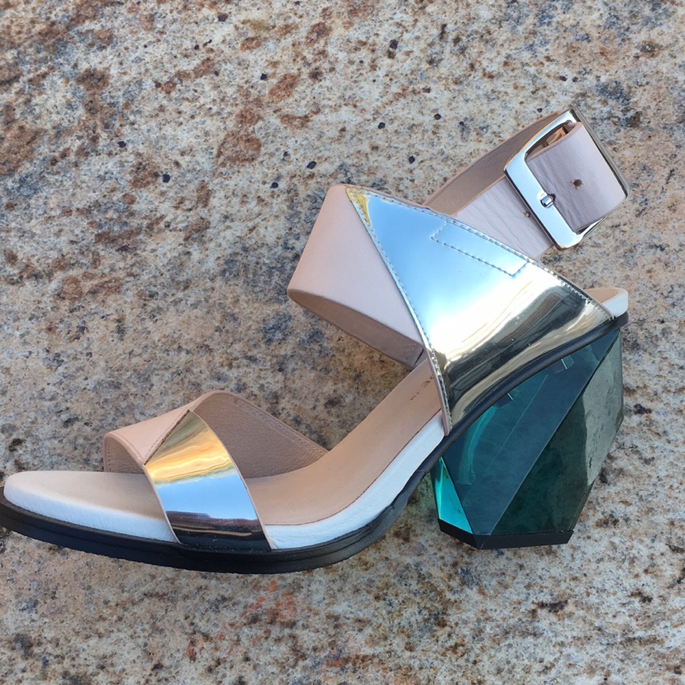 United nude funky heels